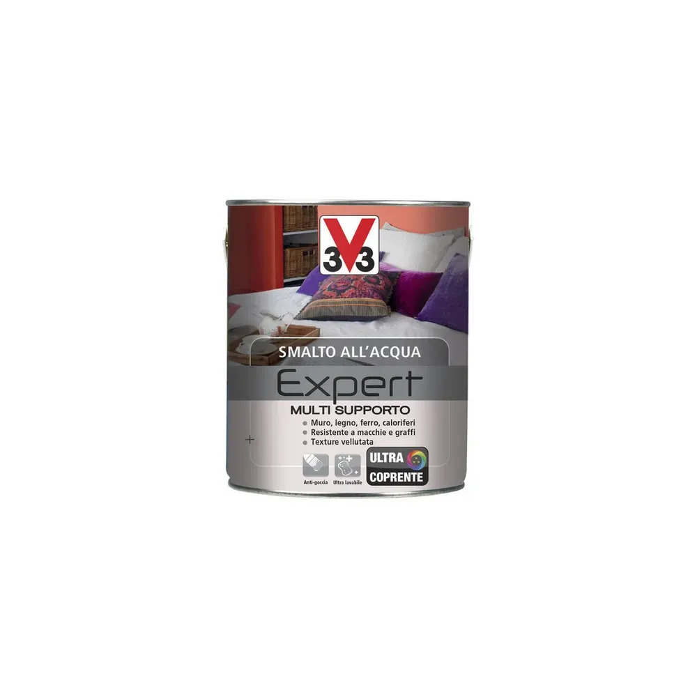 V33 SMALTO MULTISUPPORTO EXPERT BEIGE SATINATO 0,5L