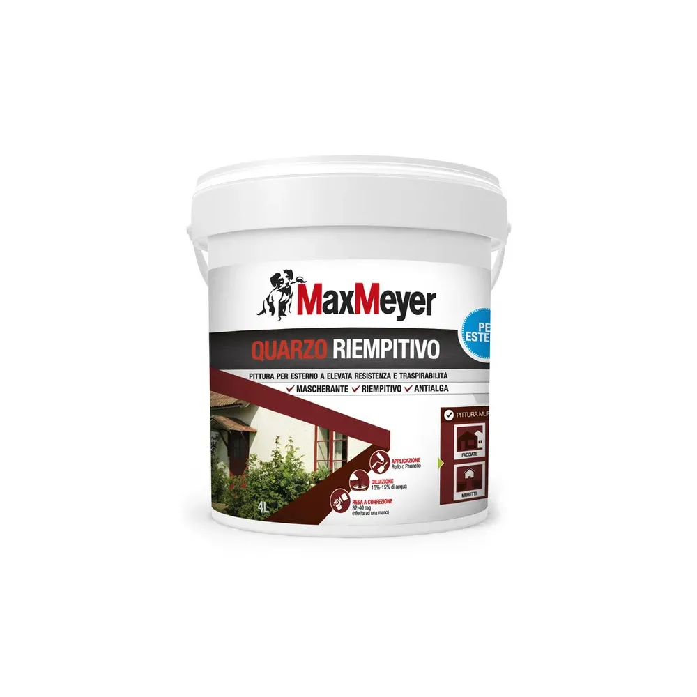 MAX QUARZO RIEMPITIVO ANTIALGA LT.4 BIANCO