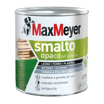 MAX SMALTO ALLACQUA POLIURETANICO OPACO LT.0,750 MARRONE