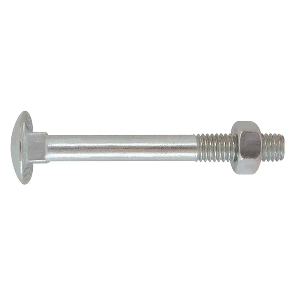 BULLONE ZINCATO TESTA TONDA T.T.Q.S.T.D.E.  5 x 16