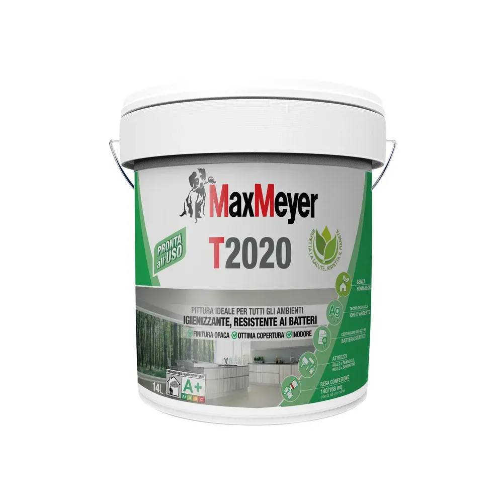 MAX IDROPITTURA T2020 TRASPIRANTE 14 L BIANCO