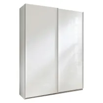 ARMADIO SCORREVOLE DUE ANTE LINEA 'SYSTEMA' cm. 150 x 67 x h.222 - bianco