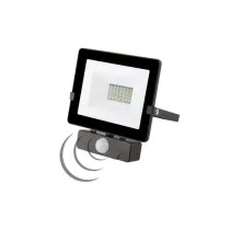 PROIETTORE LED C/SENSORE W20 NERO K4000
