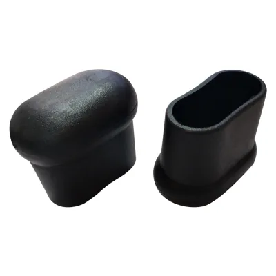 PUNTALE OVALE ROBUSTO A PERA ø mm  25 x 50 nero