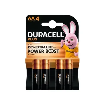 DURACELL PLUS POWERBOOST  STILO 4 PZ MN1500 (20,0 BL)