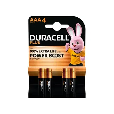 DURACELL PLUS POWERBOOST  M/STILO 4 PZ MN2400 (10,0 BL)