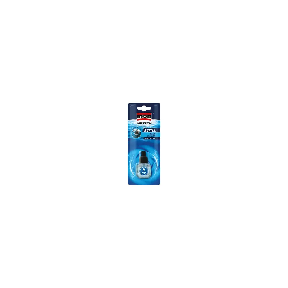 AREXONS 2151 AIRTECH CAR BLUE LAGOON REFILL 7 ML