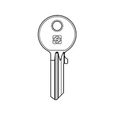 SILCA IE41R CHIAVE PROFILO OTTONE (20,0 PZ)