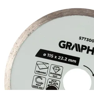 DISCO DIAMANTATO Ø 100 mm - foro 22,2 mm