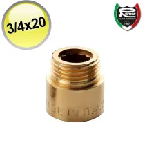 PROLUNGA MASCHIO/FEMMINA 'ART. 19' 3/4 x 20 (5 PZ)