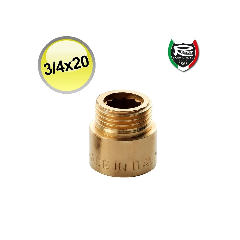 PROLUNGA MASCHIO/FEMMINA 'ART. 19' 3/4 x 20 (5 PZ)