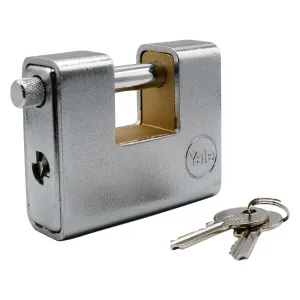 LUCCHETTO CORAZZATO mm 91 - cifratura unica (2 chiavi)