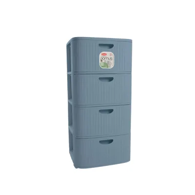 CASSETTIERA 'ELEGANCE' smoky blue