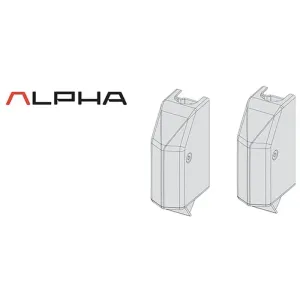 COPPIA SCROCCHI PER MANIGLIONI ART. 07A63610 tipo alto/basso