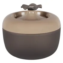 FONTANA PER GATTI 'MALAGA' mod. 'fiore' col. mocaccino - lt. 1