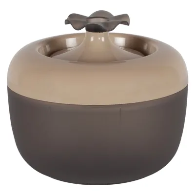 FONTANA PER GATTI 'MALAGA' mod. 'fiore' col. mocaccino - lt. 1