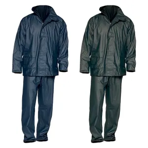 GIACCA E PANTALONE IMPERMEABILE  taglia XL - verde