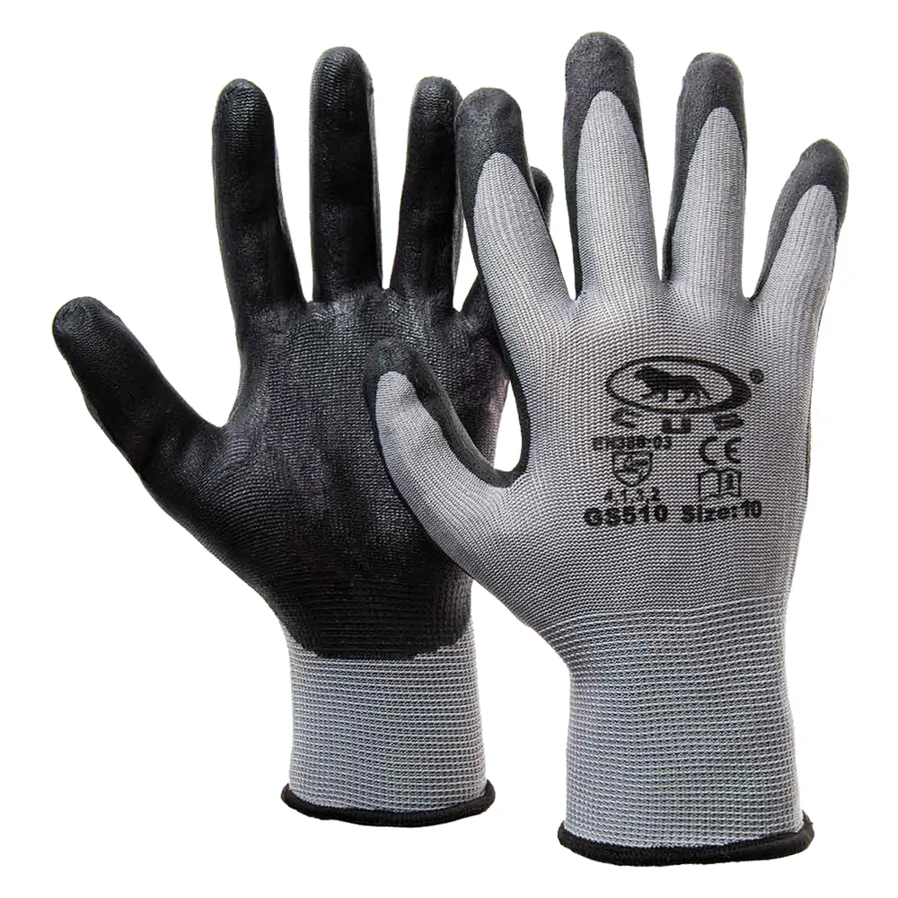GUANTI NITRILE / NYLON 'GS510' Tg. 10 (XL)