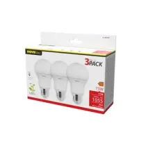 NOVA LAMPADA LED CLASSIC E27 11W 3000K PZ.3