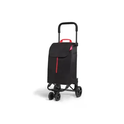 GIMI CARRELLO SPESA TWIN 2 RUOTE NERO