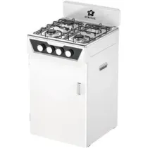 CUCINA 4 FUOCHI C/PORTABOMBOLA BIANCA