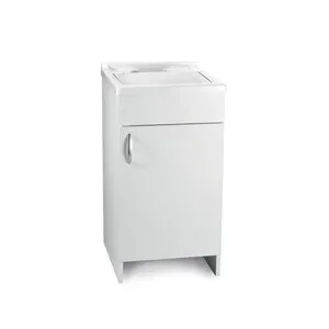 LAVATOIO LEGNO MADEIRA 45X50 CM BIANCO