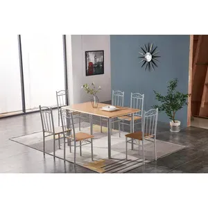 SET 6 SEDIE LEGNO CHIARO