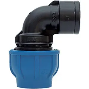 RACCORDO POLIPROP GOMITO FEM D 40MM X11/4 (5,0 PZ)