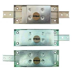 SERRATURE PER SERRANDA art.0733.4 - later.dx/sx (1 mand.) - catenacci piegati