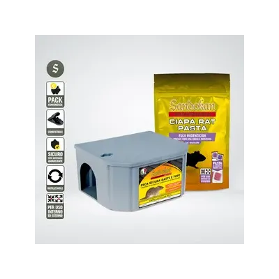 CONTENITORE P/ESCA TOPICIDA C/ ESCA PASTA 150 G