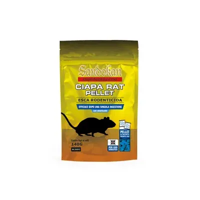 ESCA RODENTICIDA CIAPA RAT PELLET 140 G