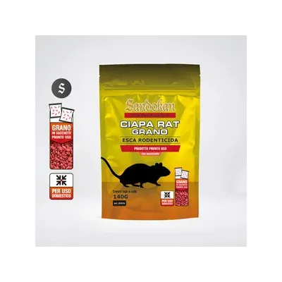 ESCA RODENTICIDA CIAPA RAT GRANO 140 G