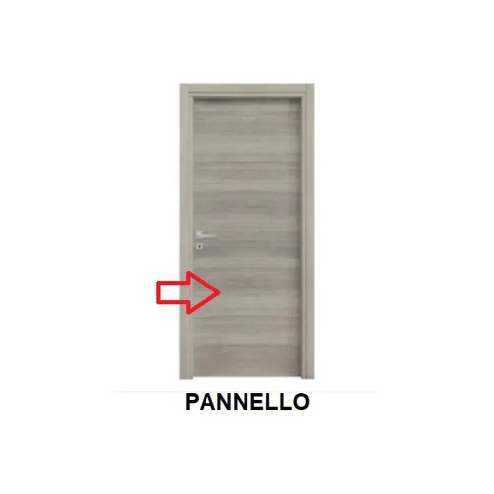 ZZ-PANNELLO PORTA MICROTEC ROVERE GRIGIO 210X80