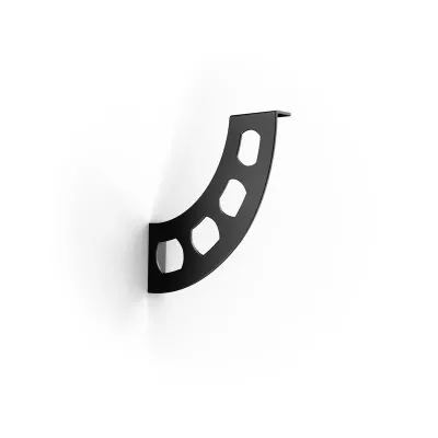 REGGIMENSOLA BOOMERANG 180X190 MM NERO CF 2 PZ (5,0 CF)