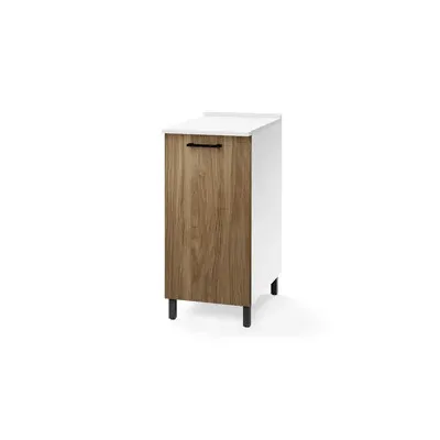 KIT CUCINA BASE 1 ANTA 40X50XH85 CM NOCE
