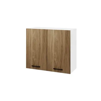 KIT CUCINA PENSILE 2 ANTE 80X32XH72 CM NOCE