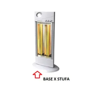 R BASE X STUFA A CARBONIO 1000W ART.NSB-C31