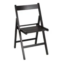 SEDIA PIEGHEVOLE LIBERTY NERO (4,0 PZ)