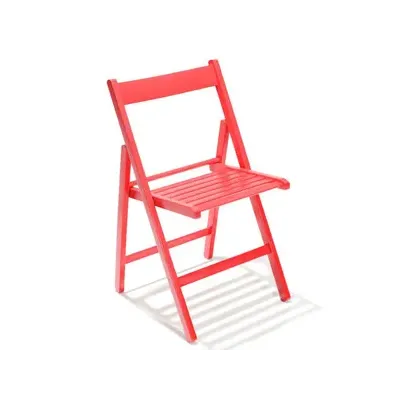 SEDIA PIEGHEVOLE LIBERTY ROSSO (4,0 PZ)