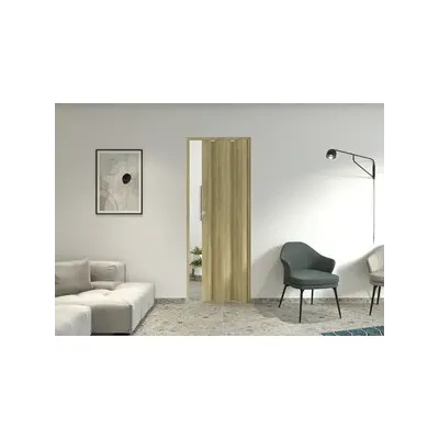 PORTA A SOFFIETTO MAYA 83X214 ROVERE CHIARO