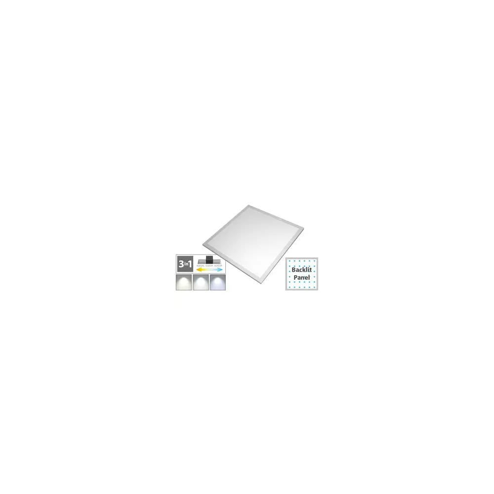 PANNELLO LED BACKLIT 40W 3800LM CCT 60X60 CM