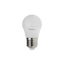NOVA LAMPADA LED SFERA E27 5,5W 4000K (10,0 PZ)