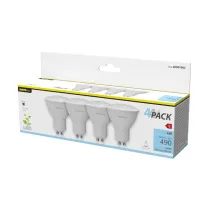 NOVA LAMPADA LED SPOT GU10 6W 490LM 4000K PZ.4