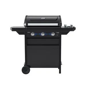 BARBECUE A GAS DUAL COMPACT 3 LS DG 7,5+2,1KW