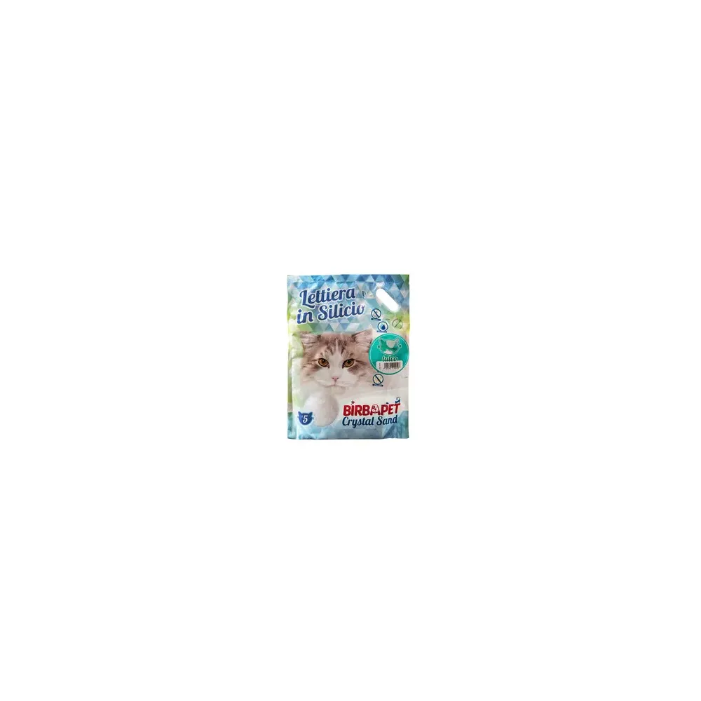 LETTIERA BIRBAPET GATTO SILICIO TALCO 5 L (6,0 PZ)