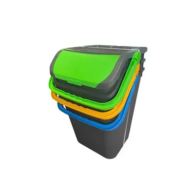 PATTUMIERA  35 L ECOLOGIC SOVRAPPONIBILE KIT 3 PZ