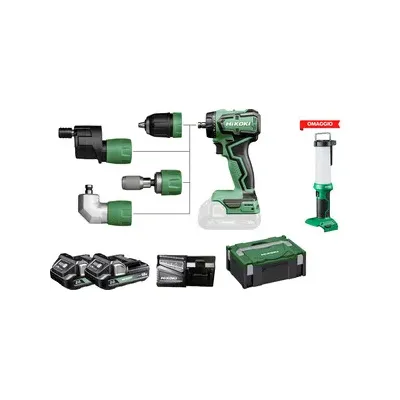HIKOKI TRAPANO AVVITATORE DS18DDQ 18V BRUSH+LANT