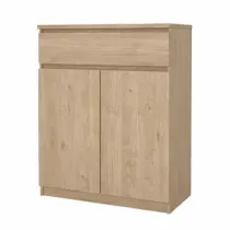 KIT MOBILE 2ANTE+1CASS NAIA 80X40X100CM ROVERE