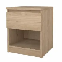 KIT COMODINO NAIA 1 CASS 40X40X49,5CM ROVERE