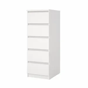 KIT CASSETTIERA NAIA 5 CASS 40X50X111CM BIANCO